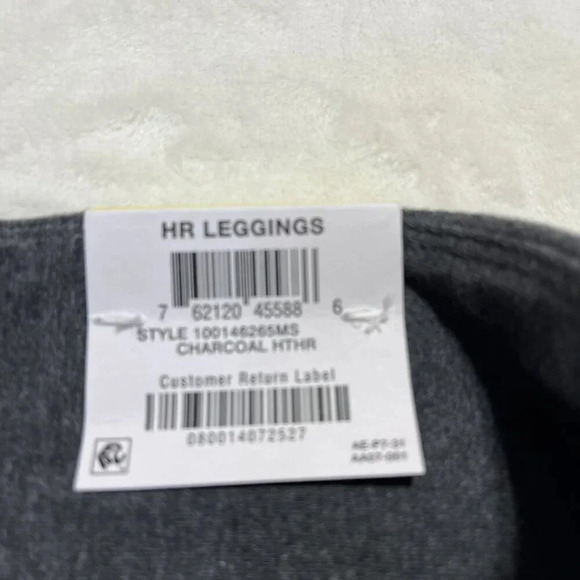STYLE & CO Womens High Rise Capri Leggings Charcoal Medium - Picture 7 of 11